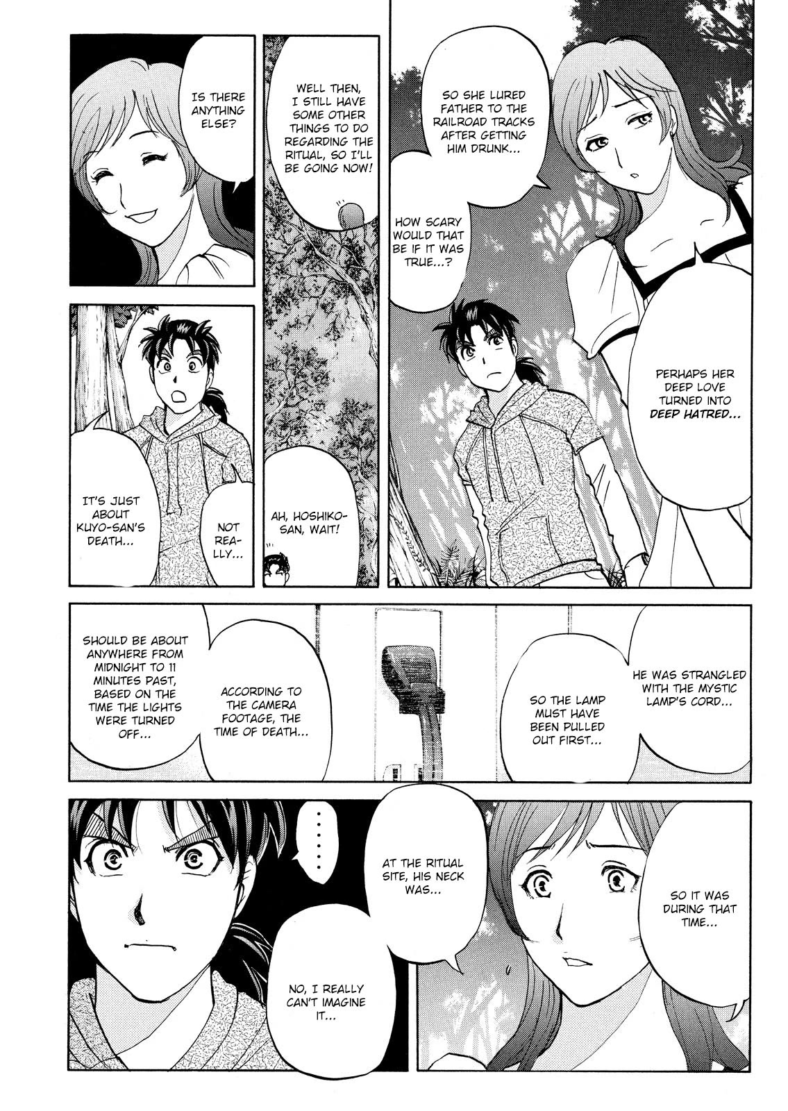 Kindaichi Shounen no Jikenbo: Vanpaia Densetsu Satsujin Jiken Chapter 65 page 7 - Chapter 65: Black Magic Murder Case 4