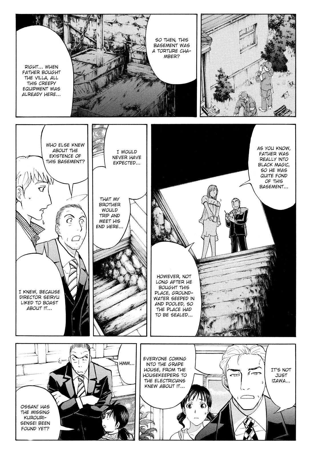 Kindaichi Shounen no Jikenbo: Vanpaia Densetsu Satsujin Jiken Chapter 66 page 10 - Chapter 66: Black Magic Murder Case 5