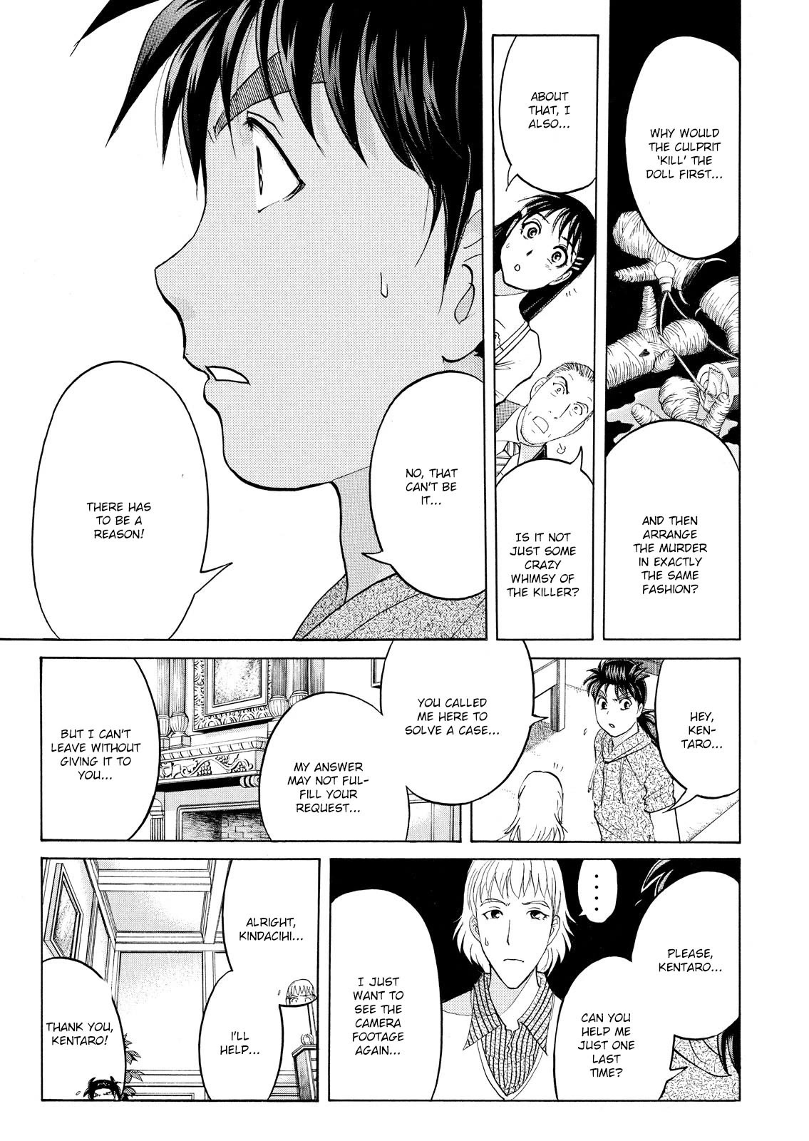 Kindaichi Shounen no Jikenbo: Vanpaia Densetsu Satsujin Jiken Chapter 66 page 12 - Chapter 66: Black Magic Murder Case 5