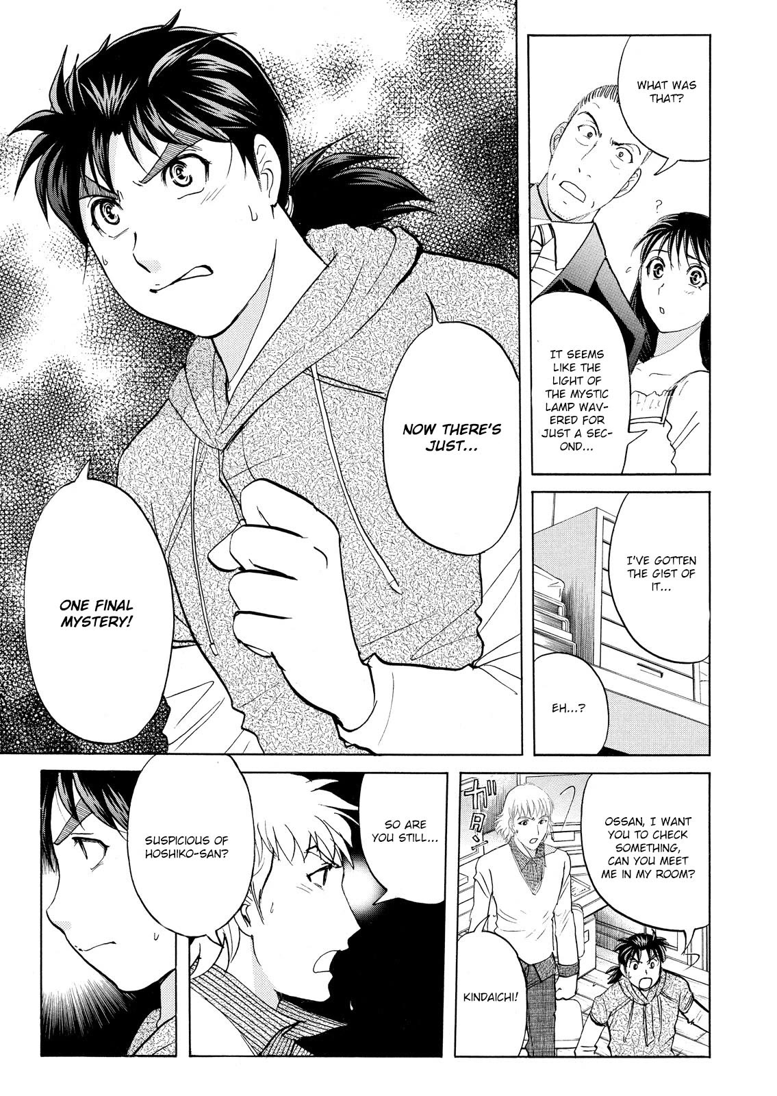 Kindaichi Shounen no Jikenbo: Vanpaia Densetsu Satsujin Jiken Chapter 66 page 16 - Chapter 66: Black Magic Murder Case 5