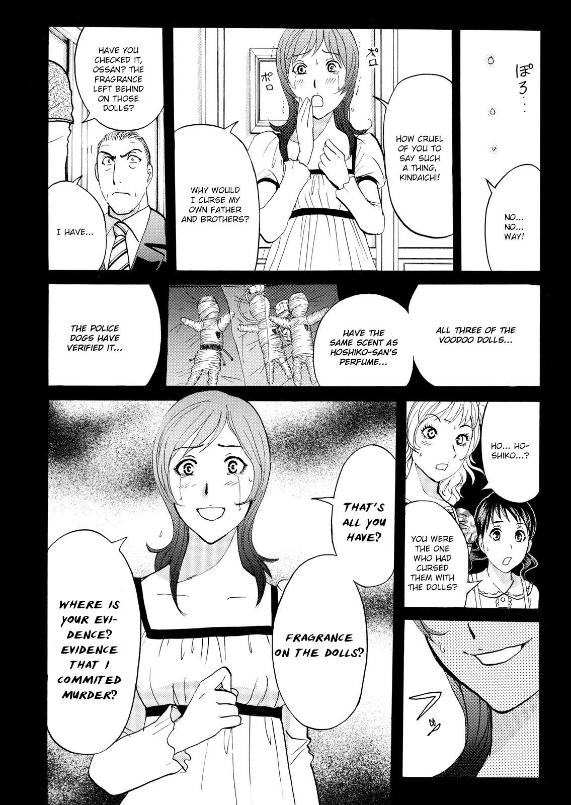 Kindaichi Shounen no Jikenbo: Vanpaia Densetsu Satsujin Jiken Chapter 66 page 23 - Chapter 66: Black Magic Murder Case 5