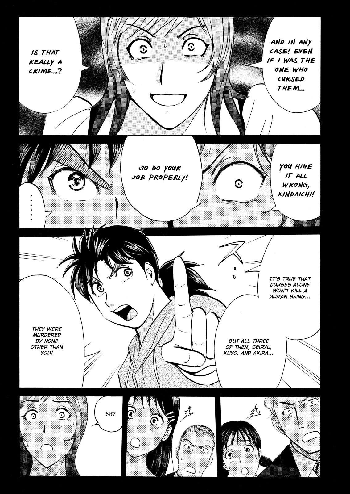 Kindaichi Shounen no Jikenbo: Vanpaia Densetsu Satsujin Jiken Chapter 66 page 24 - Chapter 66: Black Magic Murder Case 5