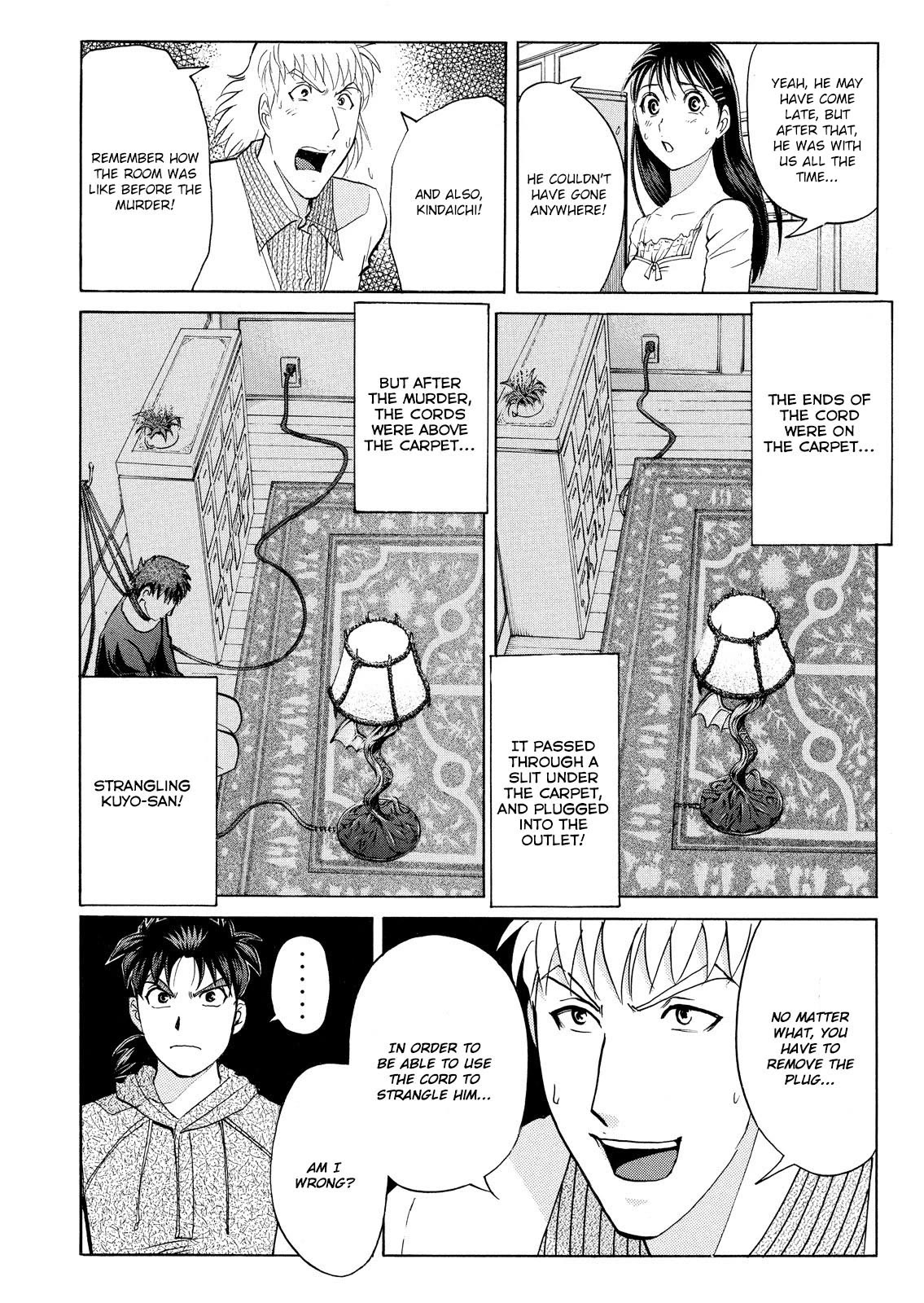 Kindaichi Shounen no Jikenbo: Vanpaia Densetsu Satsujin Jiken Chapter 67 page 11 - Chapter 67: Black Magic Murder Case 6