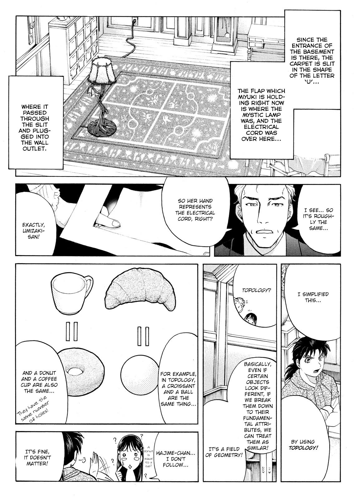 Kindaichi Shounen no Jikenbo: Vanpaia Densetsu Satsujin Jiken Chapter 67 page 14 - Chapter 67: Black Magic Murder Case 6