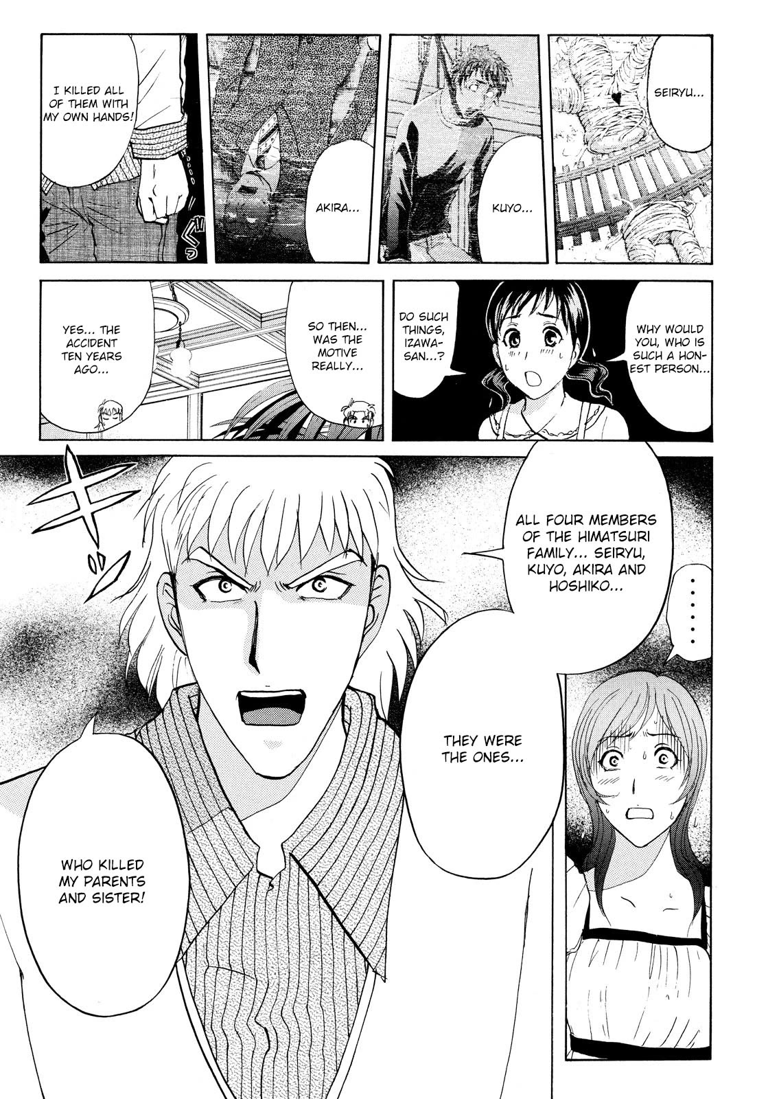 Kindaichi Shounen no Jikenbo: Vanpaia Densetsu Satsujin Jiken Chapter 68 page 10 - Chapter 68: Black Magic Murder Case 7