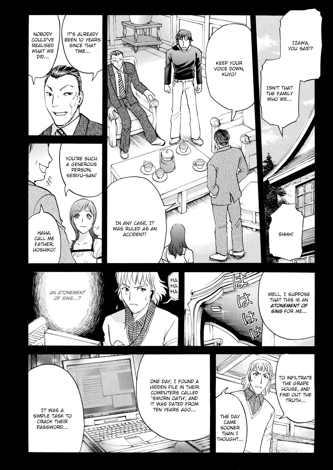 Kindaichi Shounen no Jikenbo: Vanpaia Densetsu Satsujin Jiken Chapter 68 page 15 - Chapter 68: Black Magic Murder Case 7