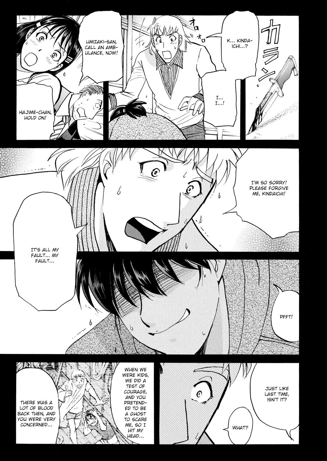 Kindaichi Shounen no Jikenbo: Vanpaia Densetsu Satsujin Jiken Chapter 69 page 5 - Chapter 69: Black Magic Murder Case 8