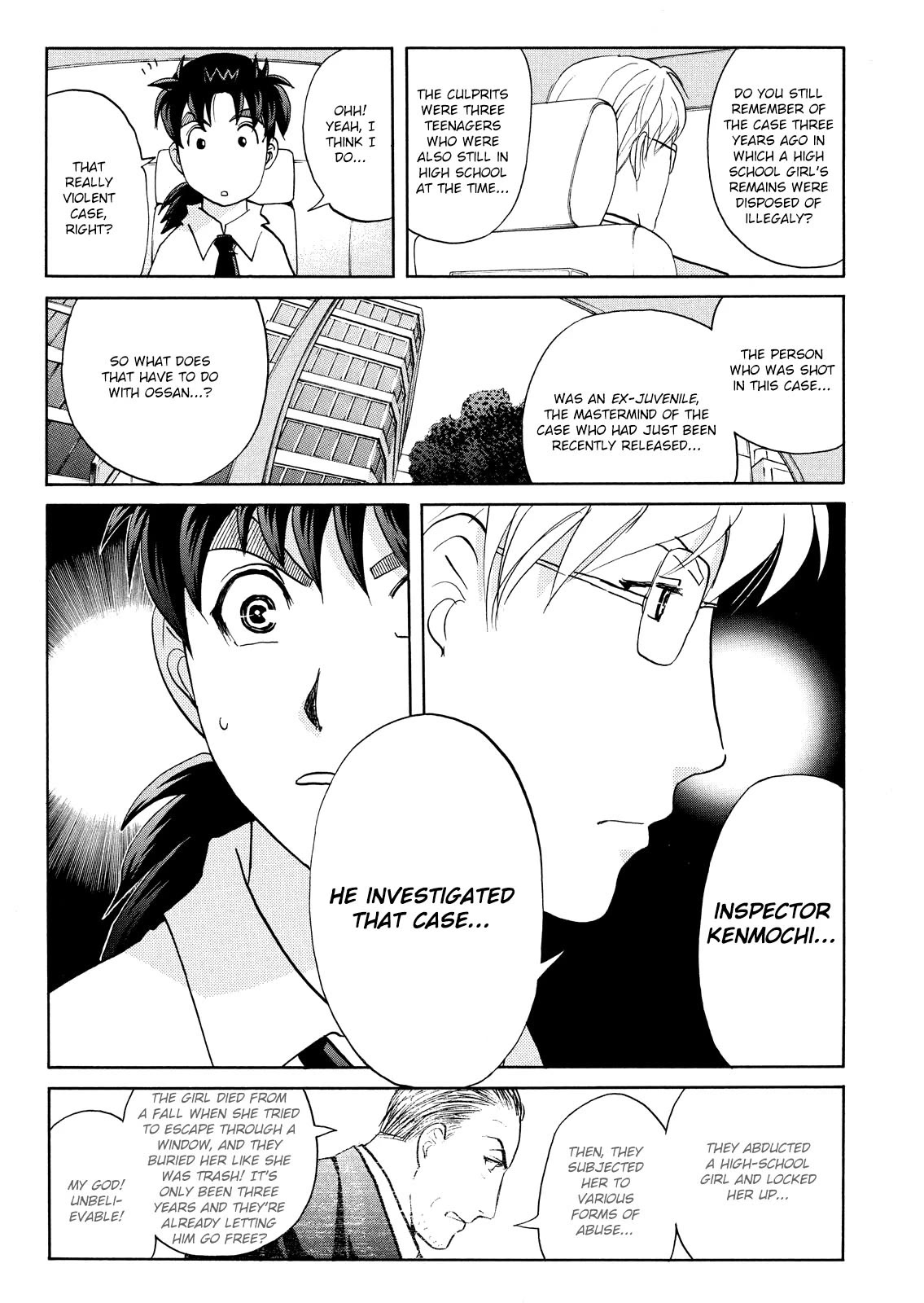 Kindaichi Shounen no Jikenbo: Vanpaia Densetsu Satsujin Jiken Chapter 71 page 5 - Chapter 71: Inspector Kenmochi: The Murderer 2