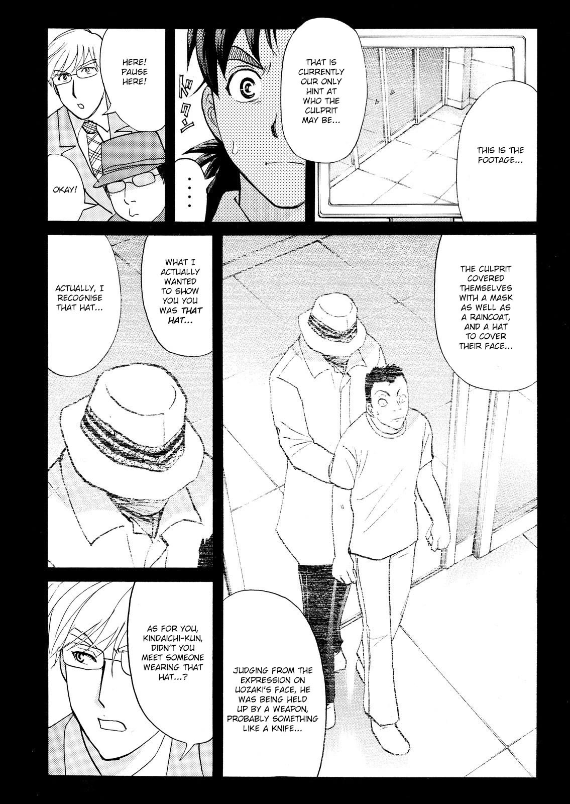 Kindaichi Shounen no Jikenbo: Vanpaia Densetsu Satsujin Jiken Chapter 72 page 22 - Chapter 72: Inspector Kenmochi: The Murderer 3