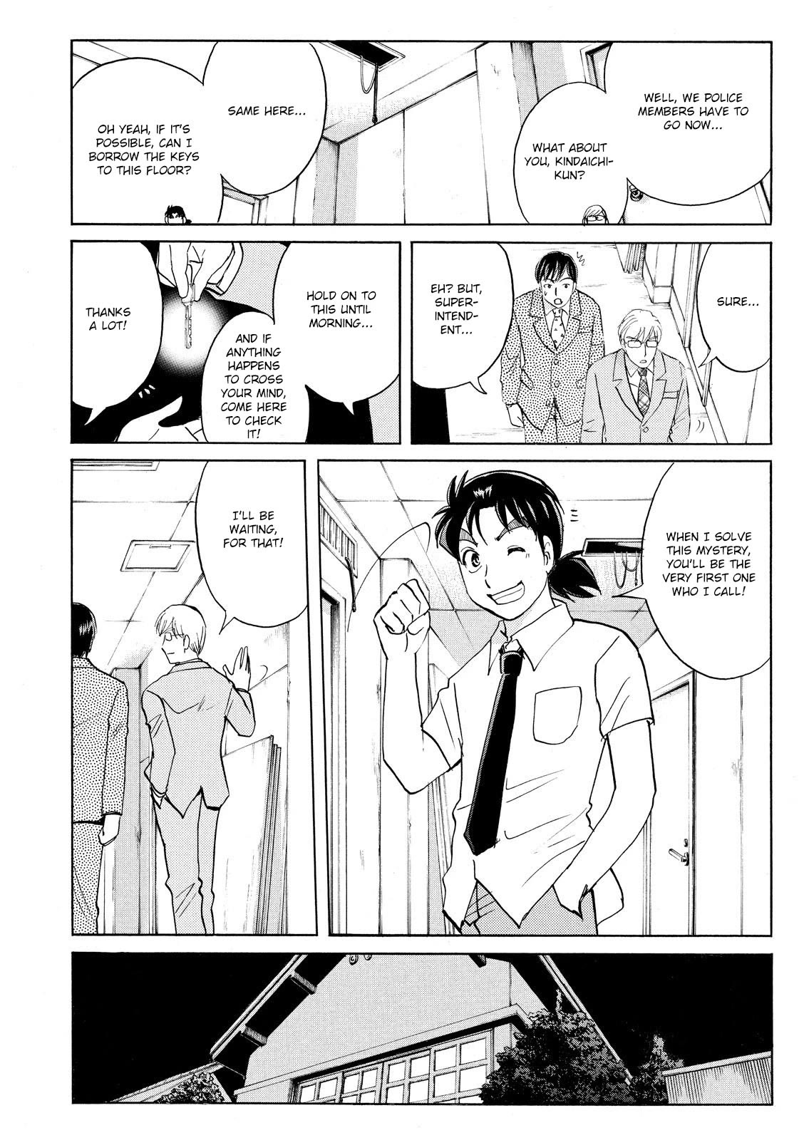 Kindaichi Shounen no Jikenbo: Vanpaia Densetsu Satsujin Jiken Chapter 77 page 16 - Chapter 77: Inspector Kenmochi: The Murderer 8