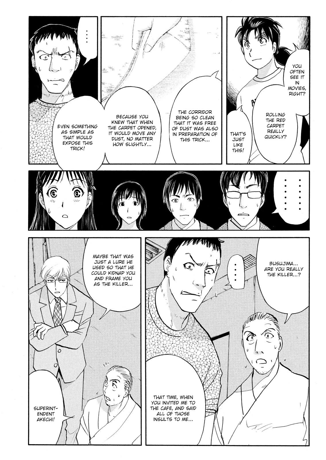 Kindaichi Shounen no Jikenbo: Vanpaia Densetsu Satsujin Jiken Chapter 78 page 16 - Chapter 78: Inspector Kenmochi: The Murderer 9