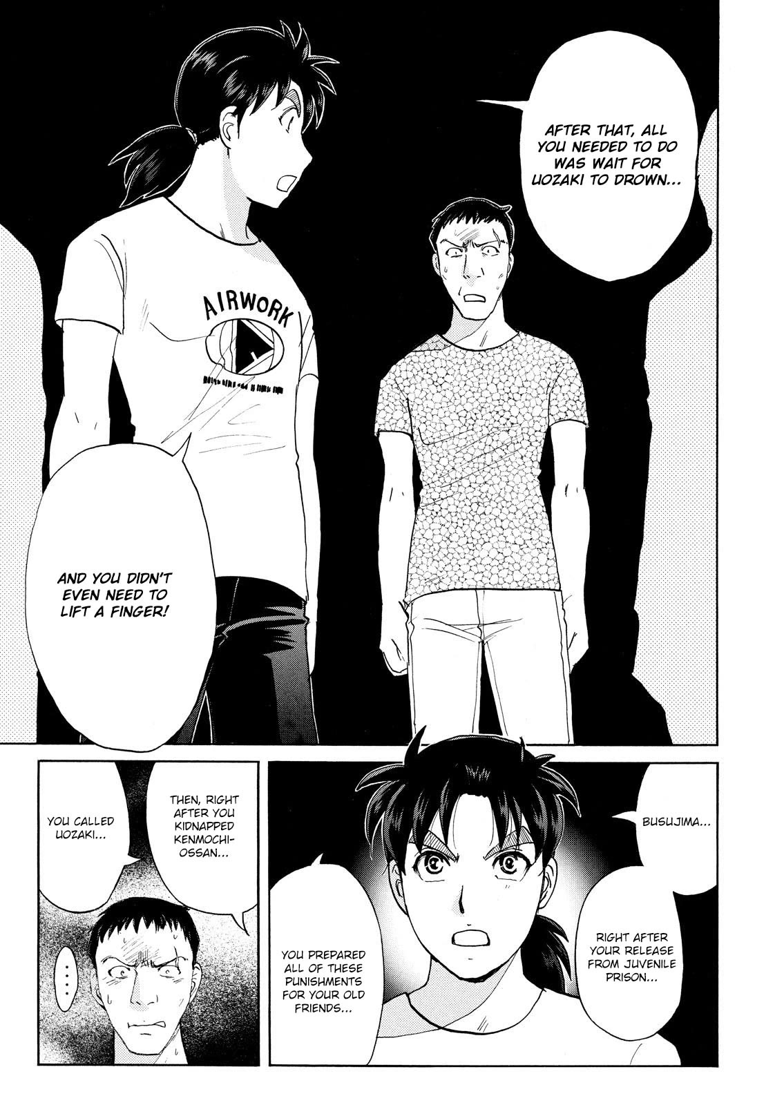 Kindaichi Shounen no Jikenbo: Vanpaia Densetsu Satsujin Jiken Chapter 79 page 17 - Chapter 79: Inspector Kenmochi: The Murderer 10