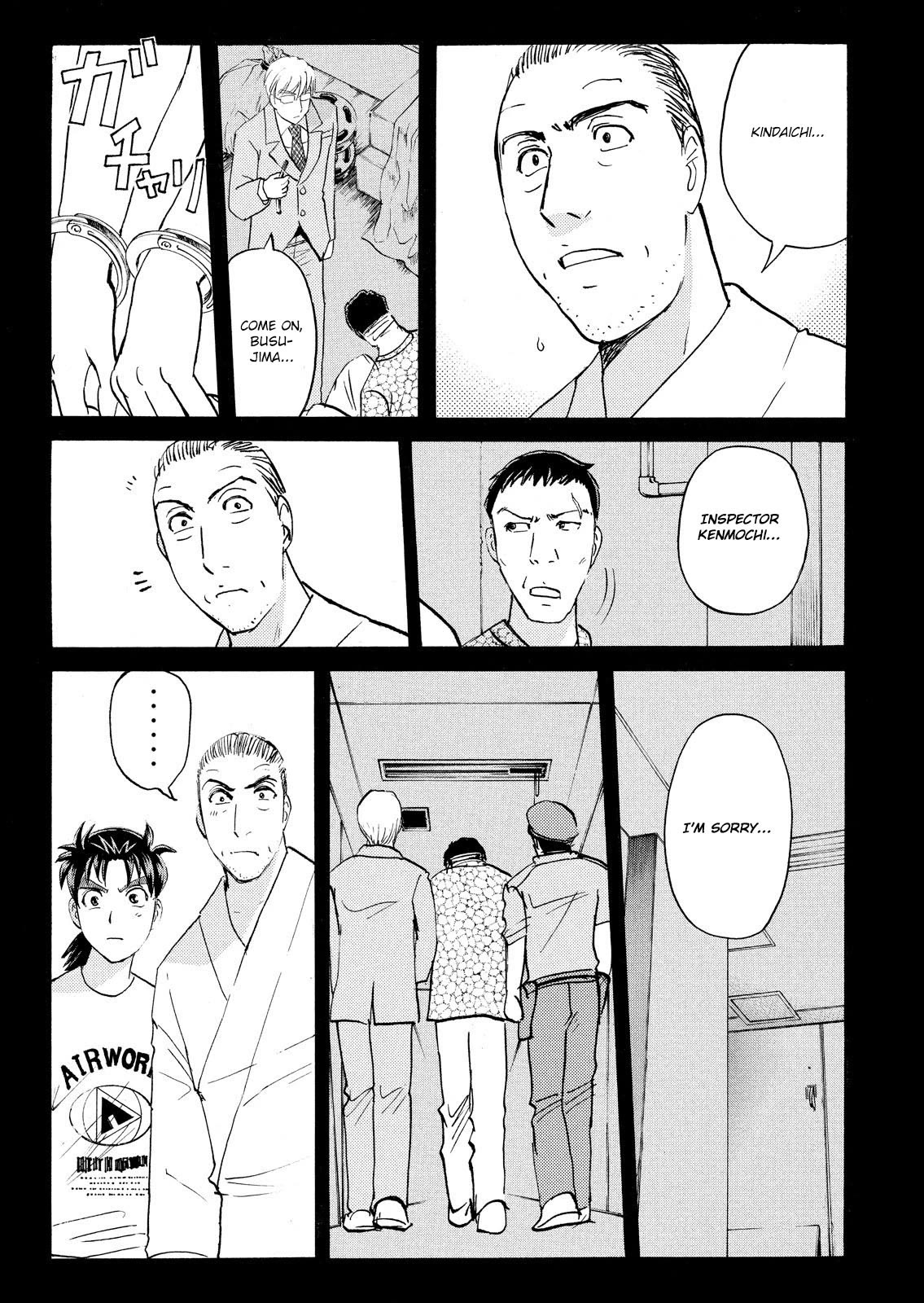 Kindaichi Shounen no Jikenbo: Vanpaia Densetsu Satsujin Jiken Chapter 81 page 17 - Chapter 81: Inspector Kenmochi: The Murderer 12
