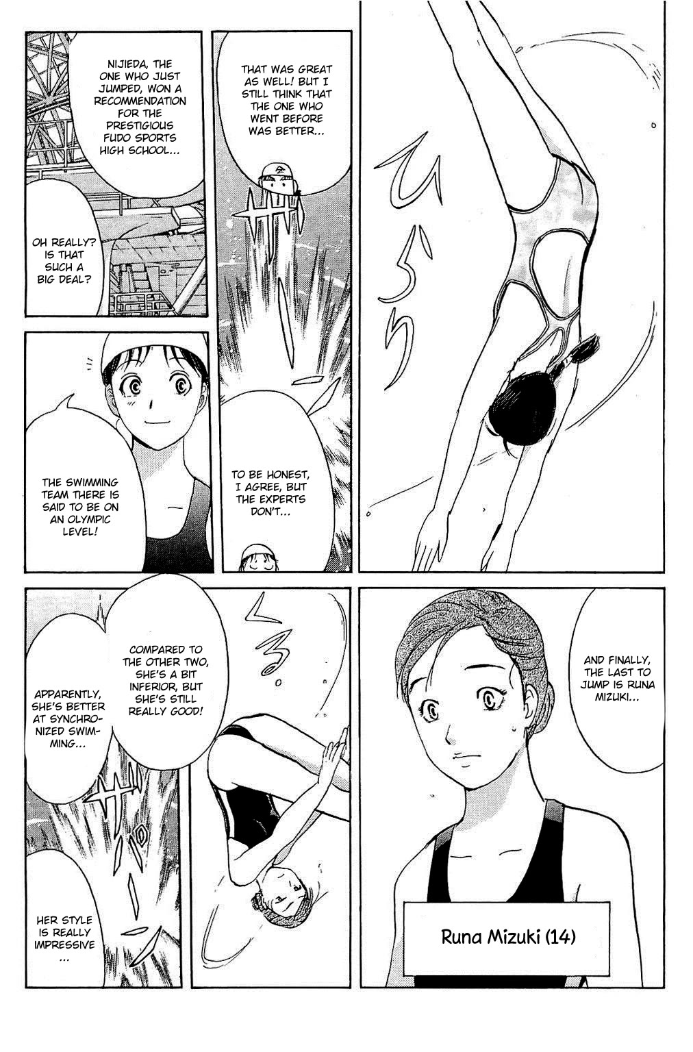 Kindaichi Shounen no Jikenbo: Vanpaia Densetsu Satsujin Jiken Chapter 82 page 11 - Chapter 82: The Evil Spirit of the Diving Pool