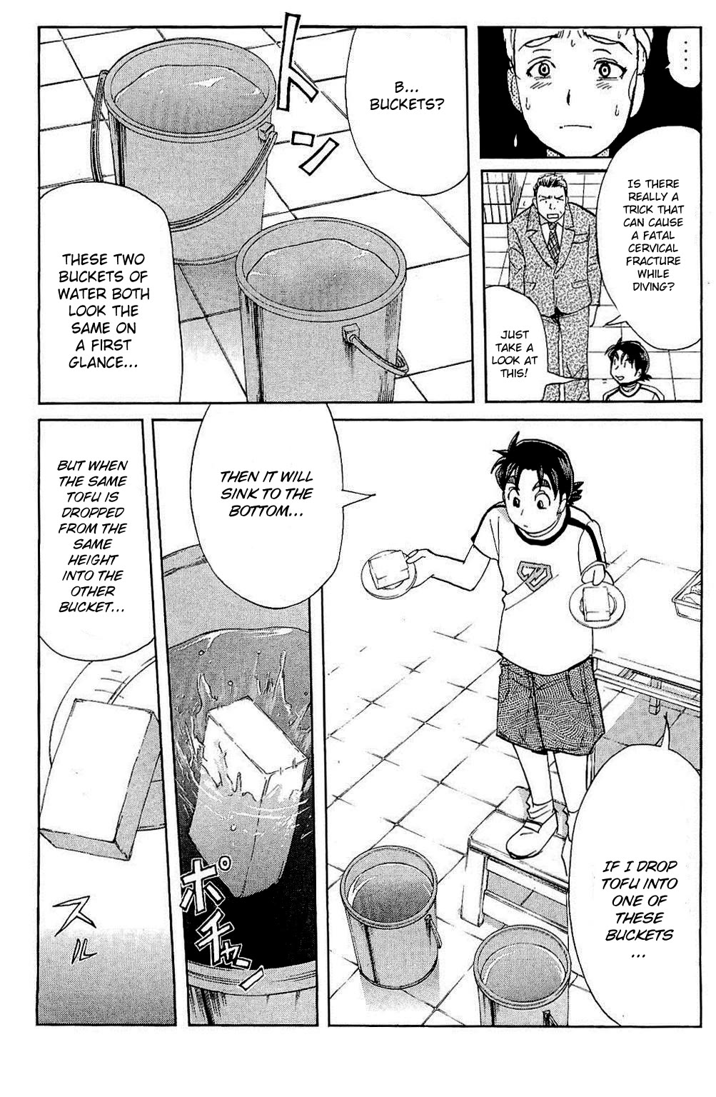 Kindaichi Shounen no Jikenbo: Vanpaia Densetsu Satsujin Jiken Chapter 82 page 36 - Chapter 82: The Evil Spirit of the Diving Pool