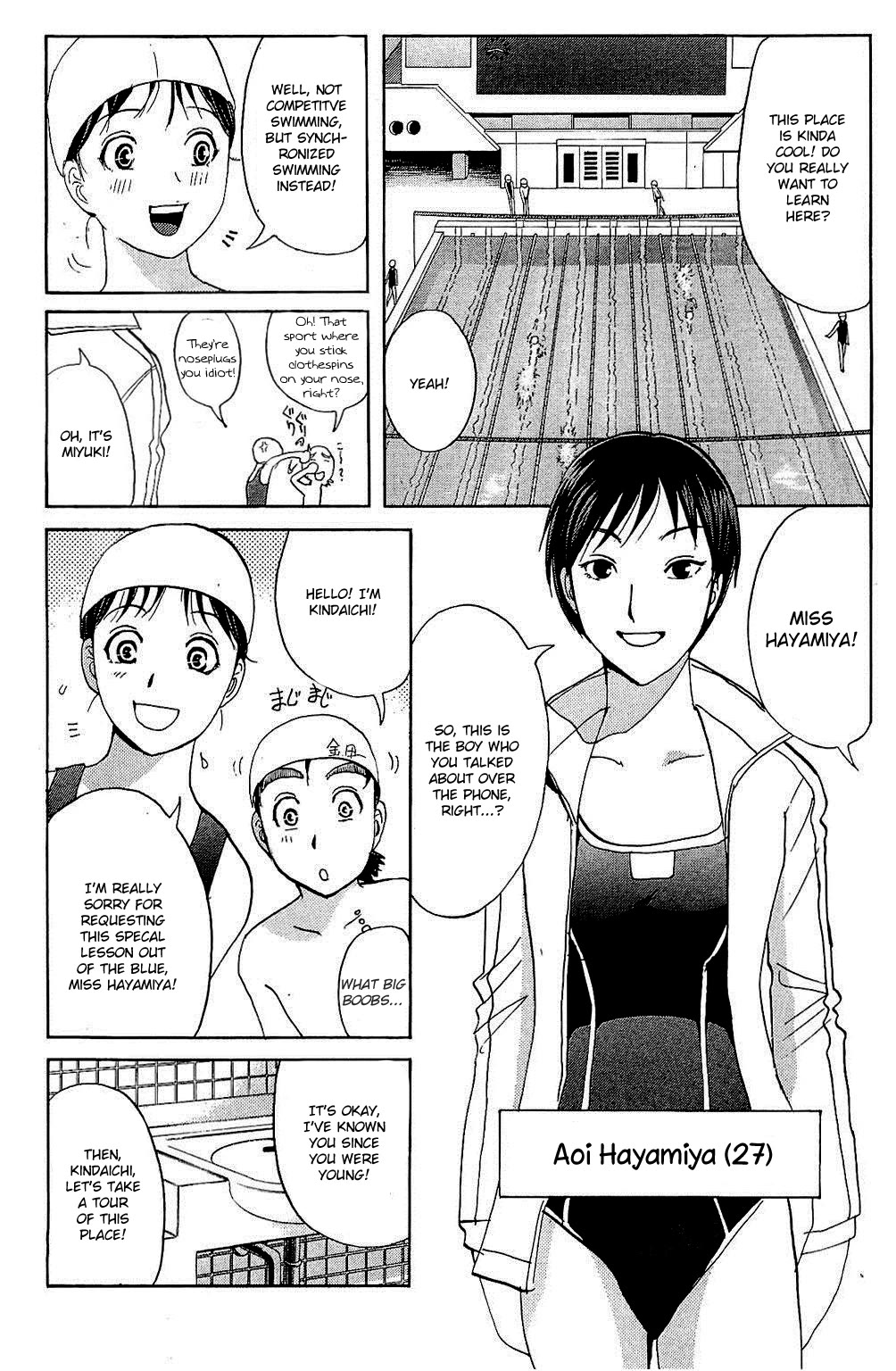 Kindaichi Shounen no Jikenbo: Vanpaia Densetsu Satsujin Jiken Chapter 82 page 8 - Chapter 82: The Evil Spirit of the Diving Pool