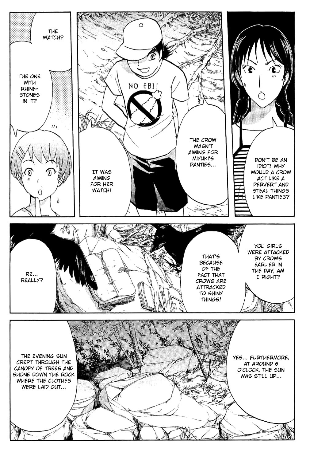 Kindaichi Shounen no Jikenbo: Vanpaia Densetsu Satsujin Jiken Chapter 83 page 33 - Chapter 83: The Mysterious Event at the Campsite