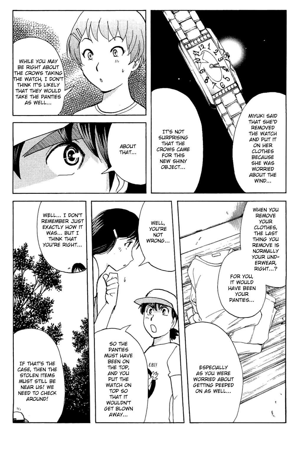 Kindaichi Shounen no Jikenbo: Vanpaia Densetsu Satsujin Jiken Chapter 83 page 34 - Chapter 83: The Mysterious Event at the Campsite
