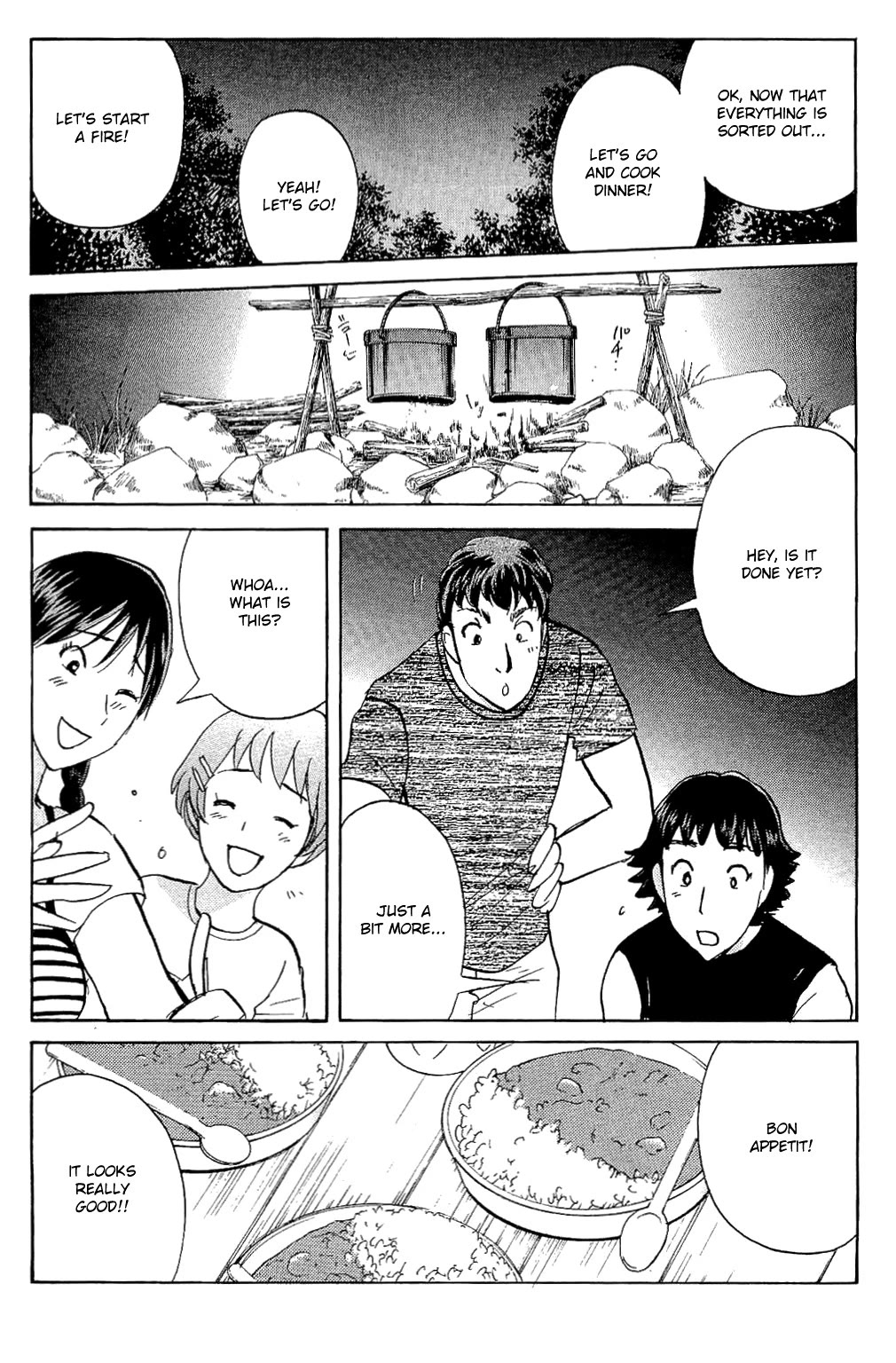 Kindaichi Shounen no Jikenbo: Vanpaia Densetsu Satsujin Jiken Chapter 83 page 37 - Chapter 83: The Mysterious Event at the Campsite