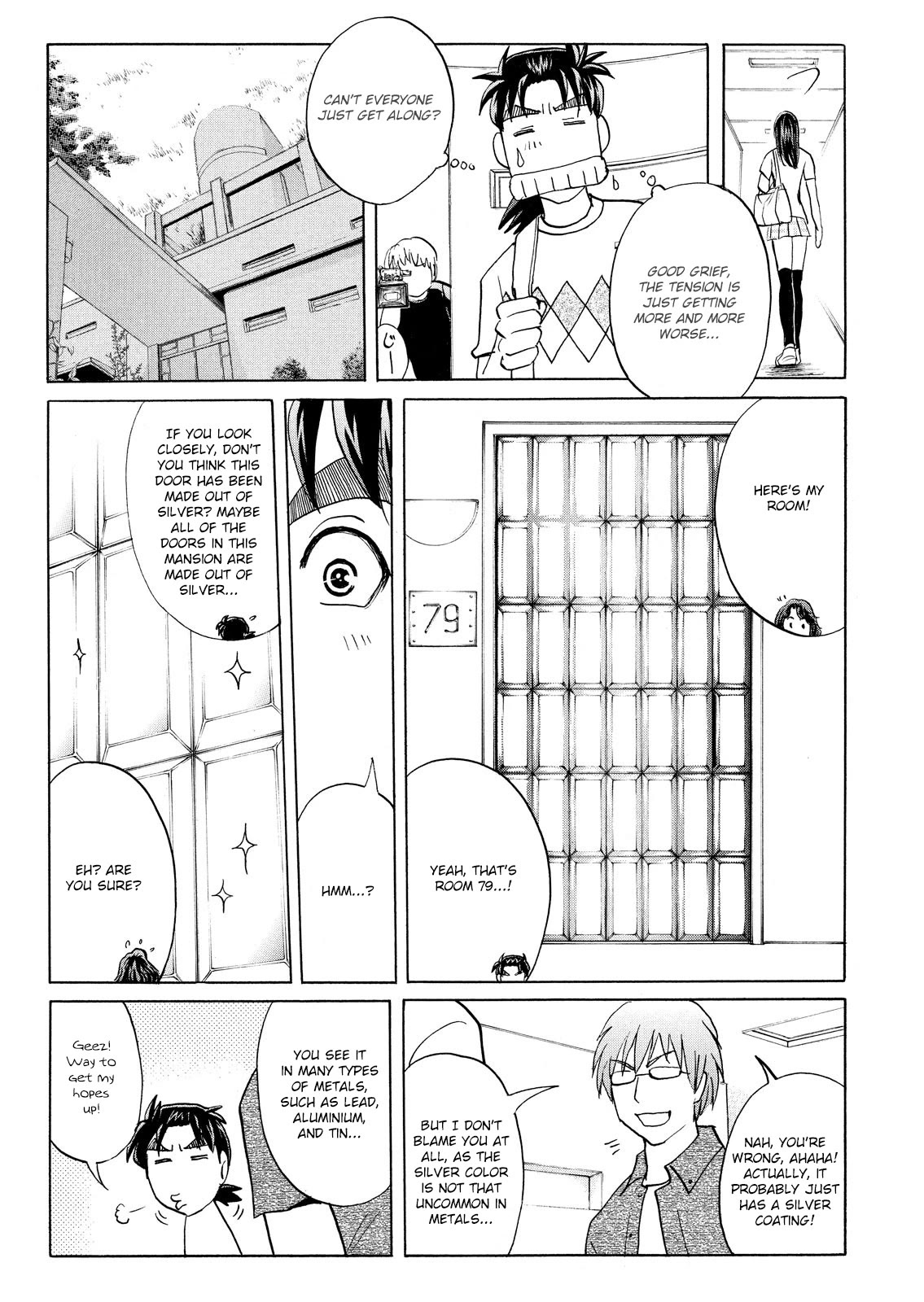 Kindaichi Shounen no Jikenbo: Vanpaia Densetsu Satsujin Jiken Chapter 85 page 11 - Chapter 85: Alchemy Murder Case 2