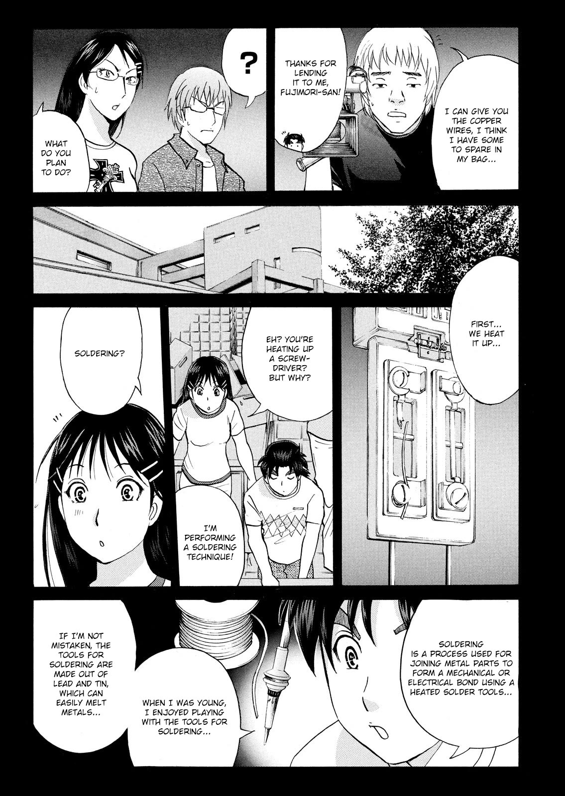 Kindaichi Shounen no Jikenbo: Vanpaia Densetsu Satsujin Jiken Chapter 85 page 5 - Chapter 85: Alchemy Murder Case 2