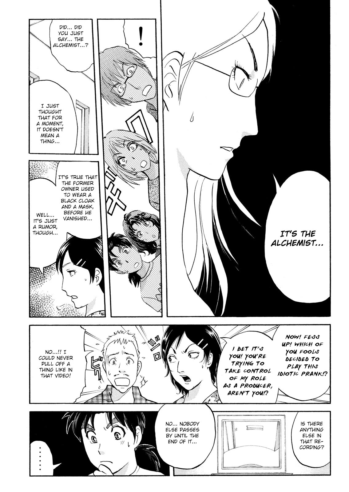 Kindaichi Shounen no Jikenbo: Vanpaia Densetsu Satsujin Jiken Chapter 86 page 14 - Chapter 86: Alchemy Murder Case 3