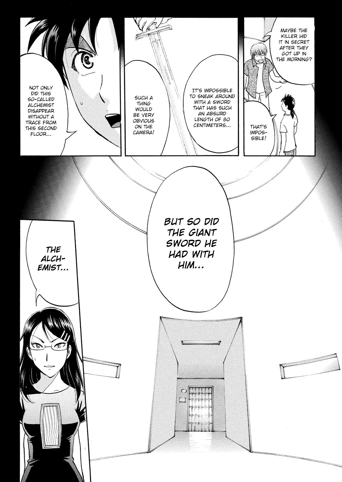 Kindaichi Shounen no Jikenbo: Vanpaia Densetsu Satsujin Jiken Chapter 86 page 22 - Chapter 86: Alchemy Murder Case 3