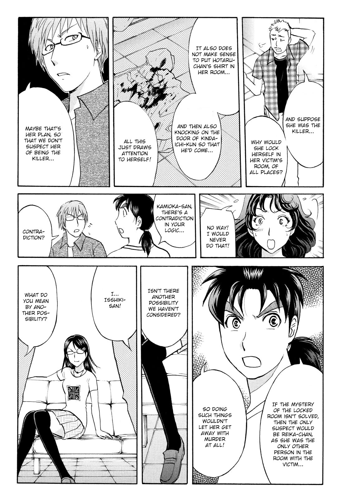 Kindaichi Shounen no Jikenbo: Vanpaia Densetsu Satsujin Jiken Chapter 88 page 13 - Chapter 88: Alchemy Murder Case 5