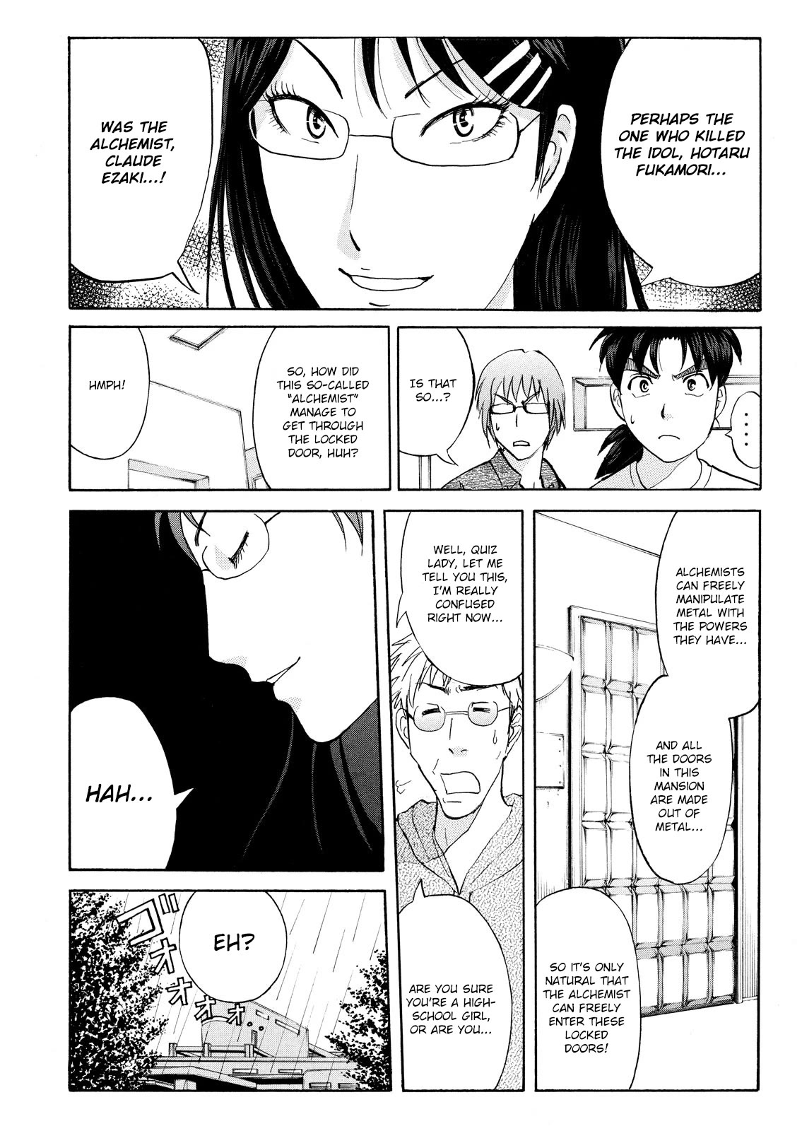Kindaichi Shounen no Jikenbo: Vanpaia Densetsu Satsujin Jiken Chapter 88 page 14 - Chapter 88: Alchemy Murder Case 5