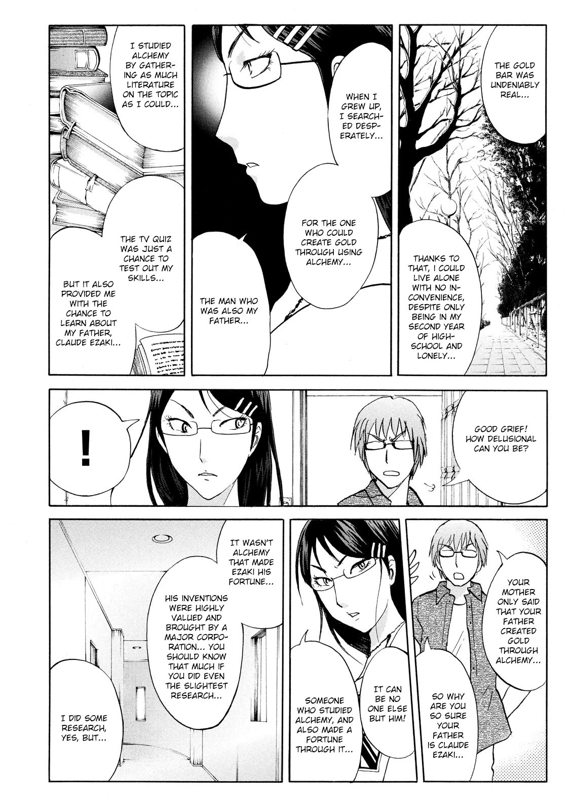 Kindaichi Shounen no Jikenbo: Vanpaia Densetsu Satsujin Jiken Chapter 89 page 10 - Chapter 89: Alchemy Murder Case 6