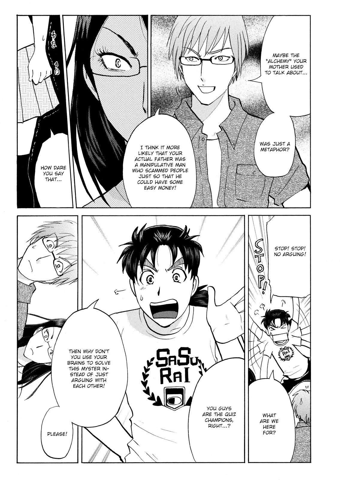 Kindaichi Shounen no Jikenbo: Vanpaia Densetsu Satsujin Jiken Chapter 89 page 11 - Chapter 89: Alchemy Murder Case 6