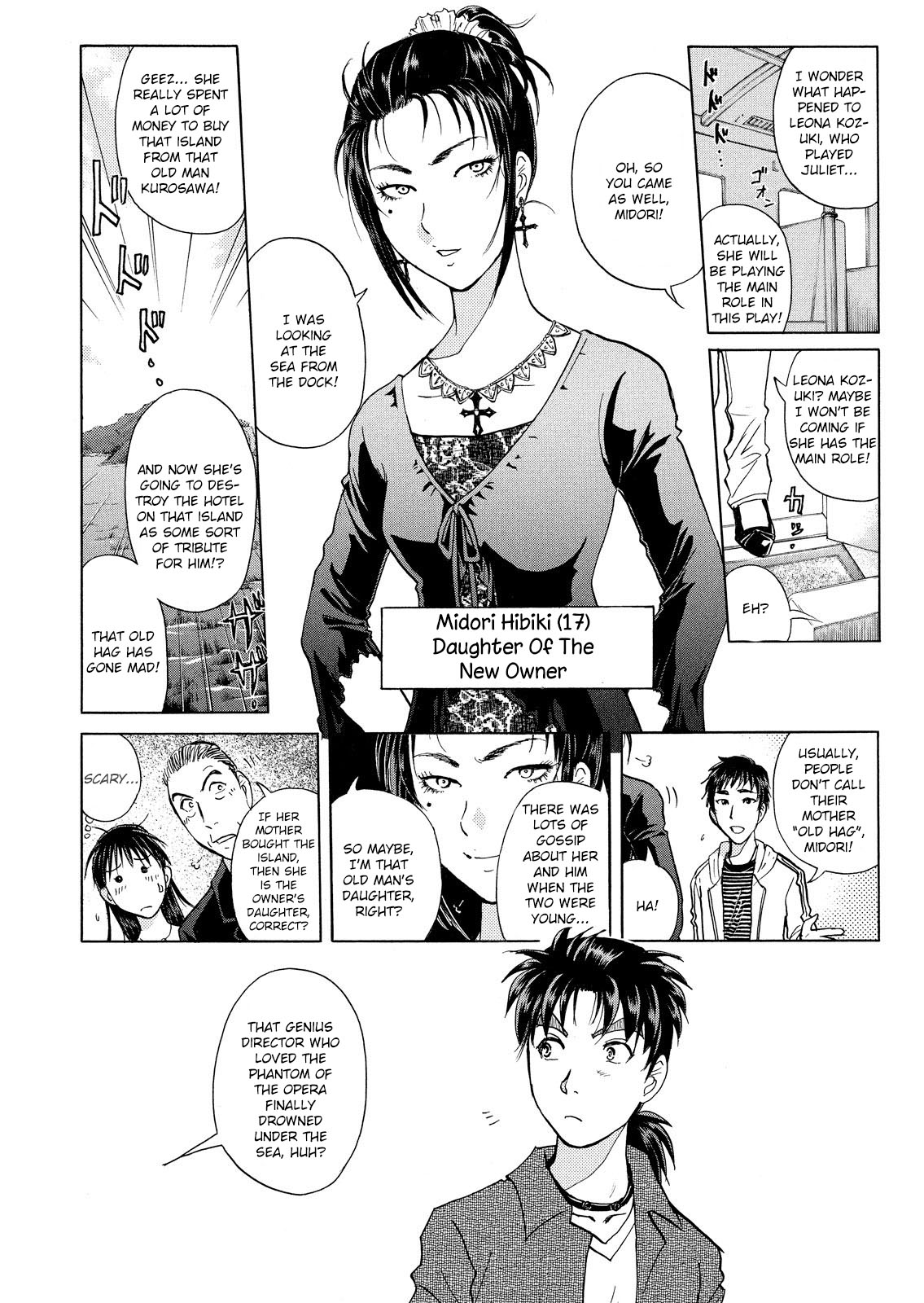 Kindaichi Shounen no Jikenbo: Vanpaia Densetsu Satsujin Jiken Chapter 9 page 11 - Chapter 9: Opera House: The Third Murder 1