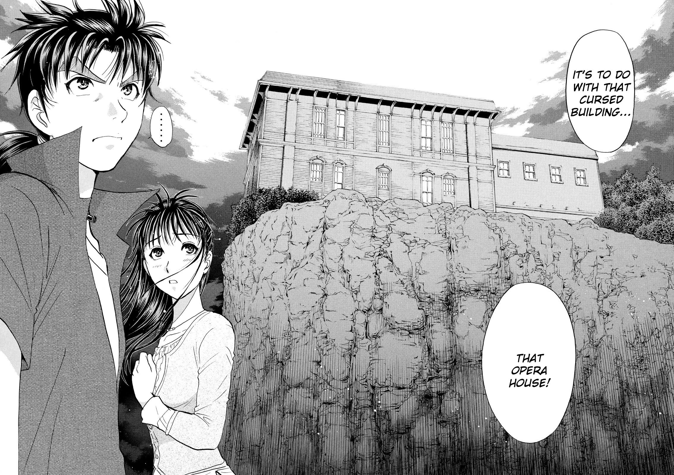 Kindaichi Shounen no Jikenbo: Vanpaia Densetsu Satsujin Jiken Chapter 9 page 13 - Chapter 9: Opera House: The Third Murder 1