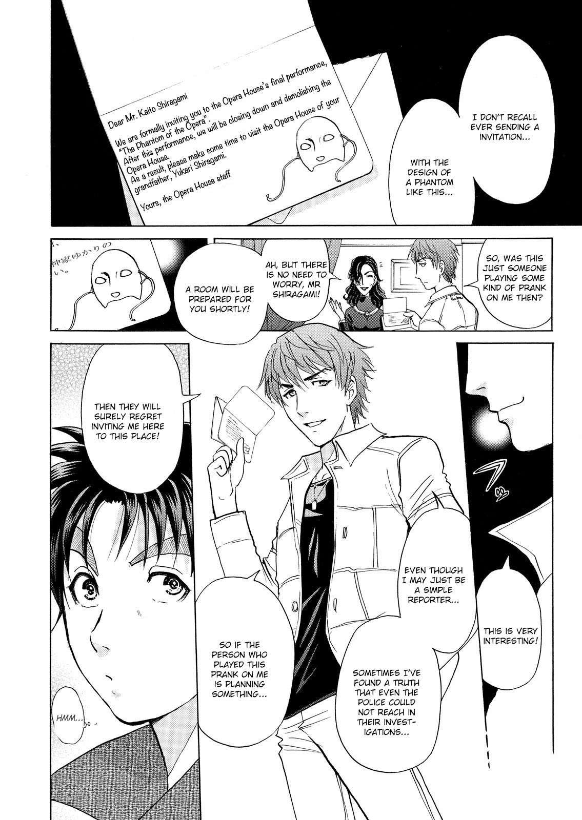 Kindaichi Shounen no Jikenbo: Vanpaia Densetsu Satsujin Jiken Chapter 9 page 18 - Chapter 9: Opera House: The Third Murder 1