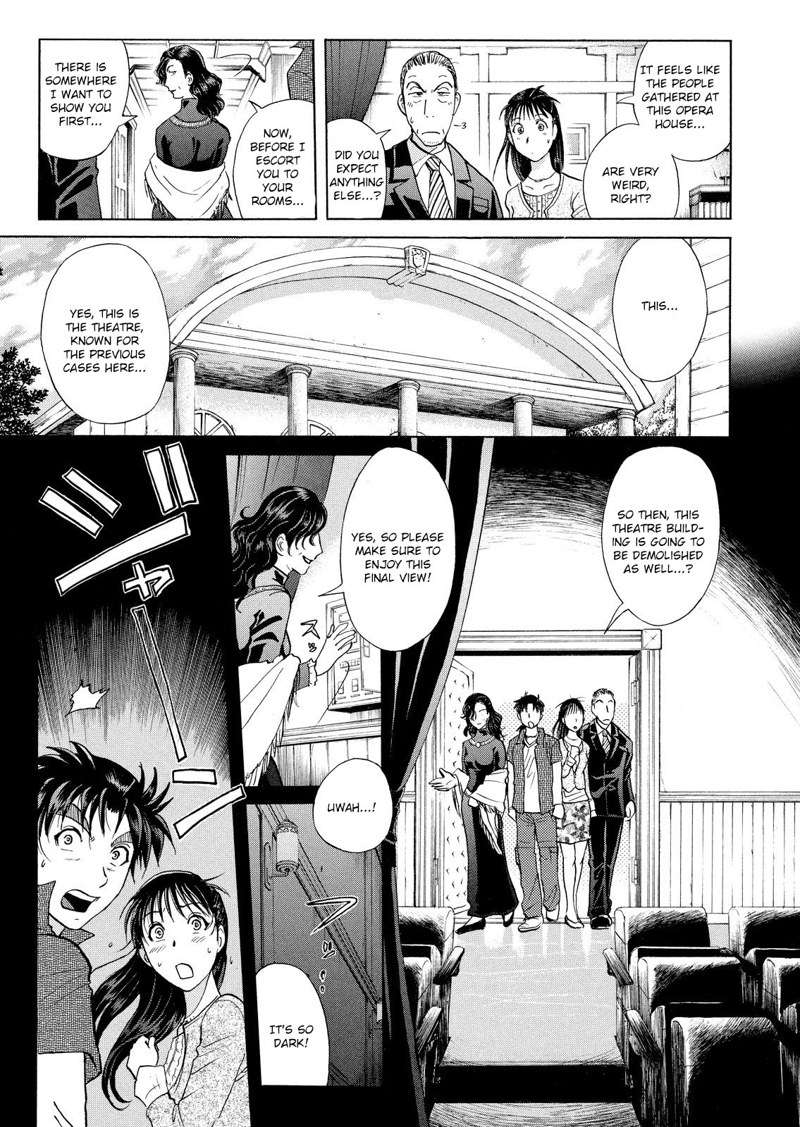 Kindaichi Shounen no Jikenbo: Vanpaia Densetsu Satsujin Jiken Chapter 9 page 19 - Chapter 9: Opera House: The Third Murder 1