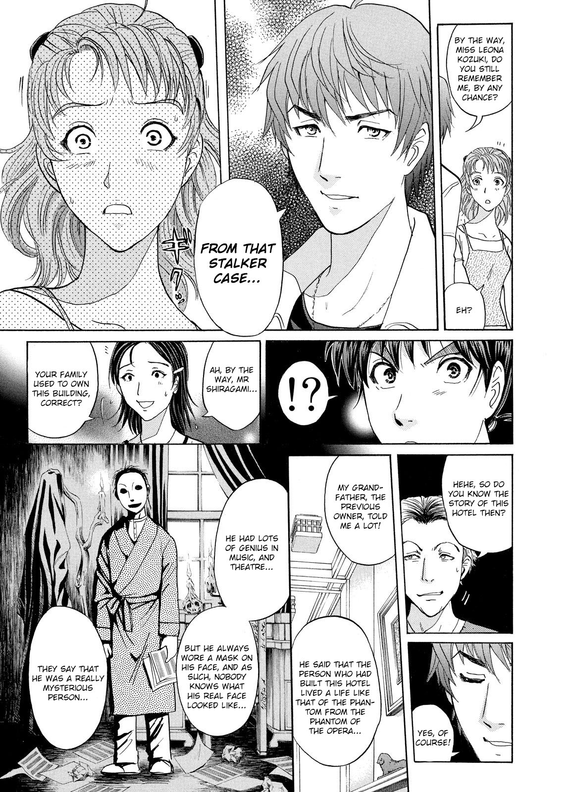 Kindaichi Shounen no Jikenbo: Vanpaia Densetsu Satsujin Jiken Chapter 9 page 29 - Chapter 9: Opera House: The Third Murder 1