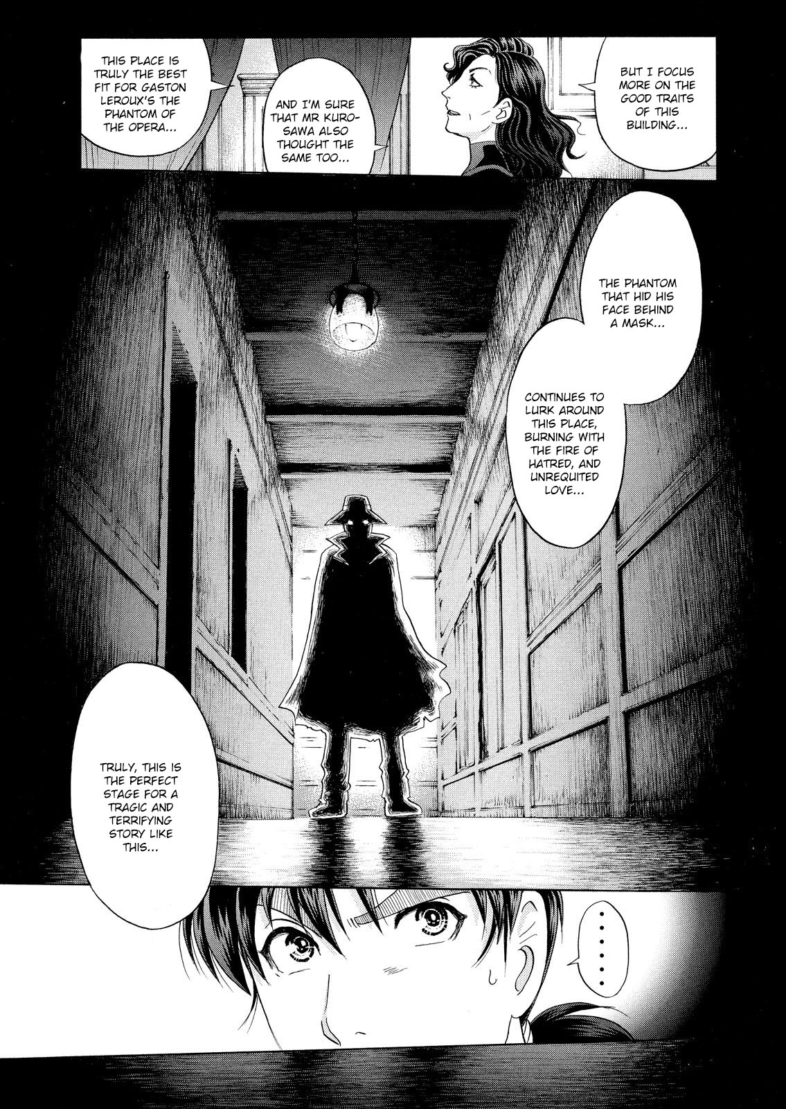 Kindaichi Shounen no Jikenbo: Vanpaia Densetsu Satsujin Jiken Chapter 9 page 31 - Chapter 9: Opera House: The Third Murder 1