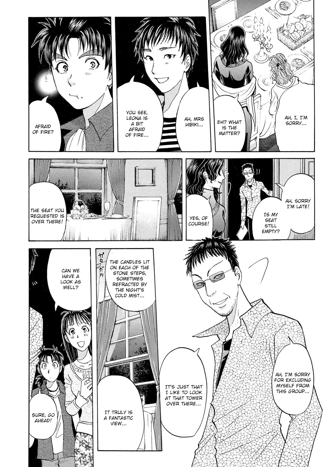 Kindaichi Shounen no Jikenbo: Vanpaia Densetsu Satsujin Jiken Chapter 9 page 34 - Chapter 9: Opera House: The Third Murder 1