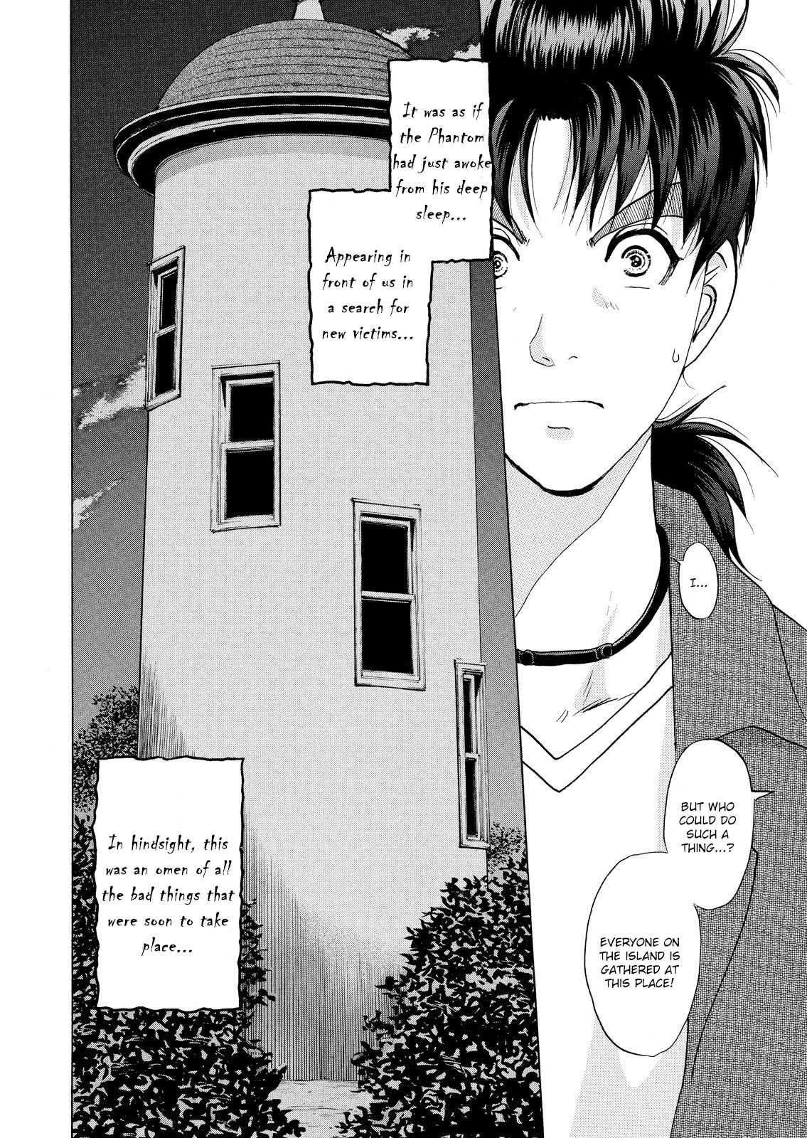 Kindaichi Shounen no Jikenbo: Vanpaia Densetsu Satsujin Jiken Chapter 9 page 36 - Chapter 9: Opera House: The Third Murder 1