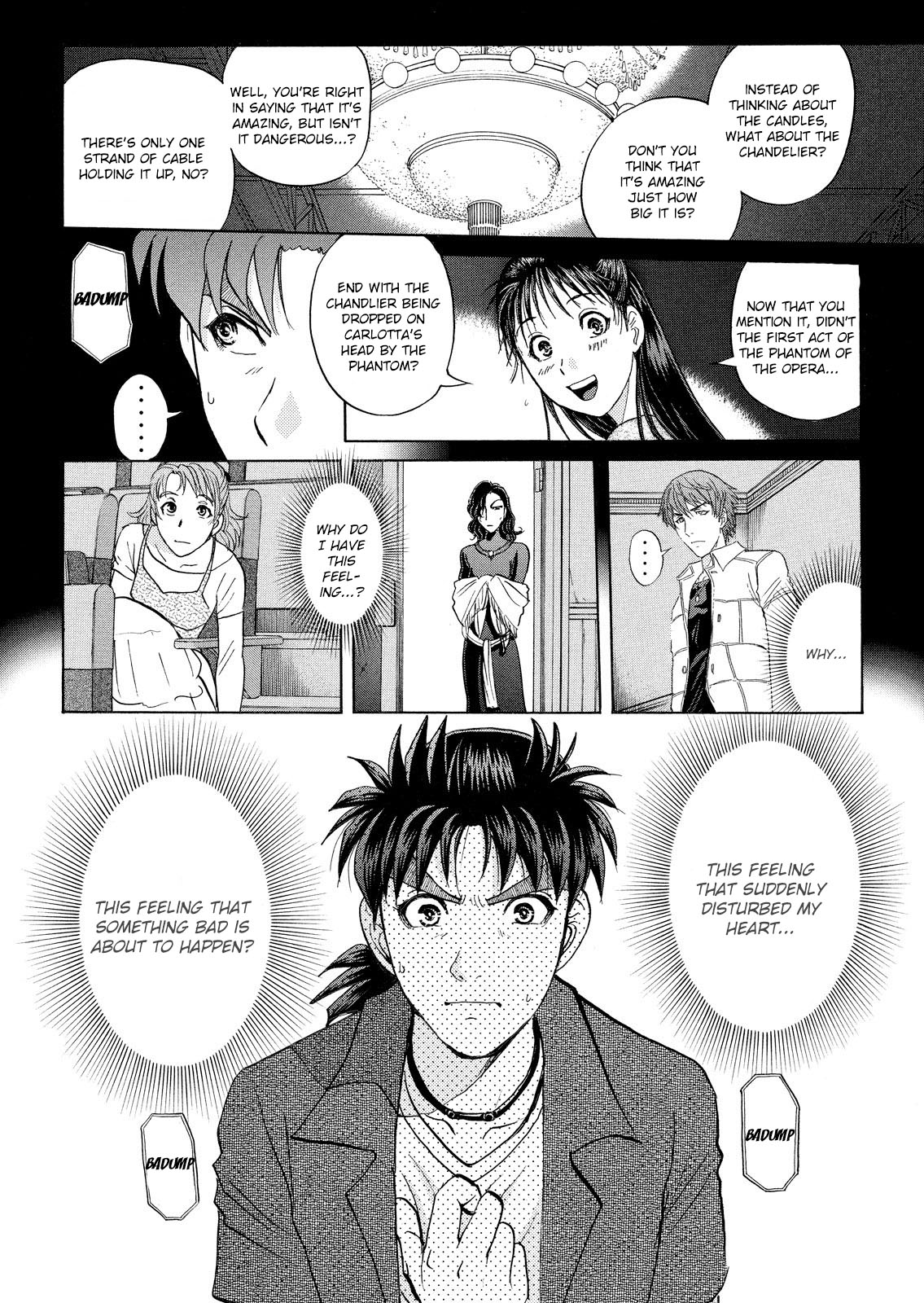 Kindaichi Shounen no Jikenbo: Vanpaia Densetsu Satsujin Jiken Chapter 9 page 38 - Chapter 9: Opera House: The Third Murder 1