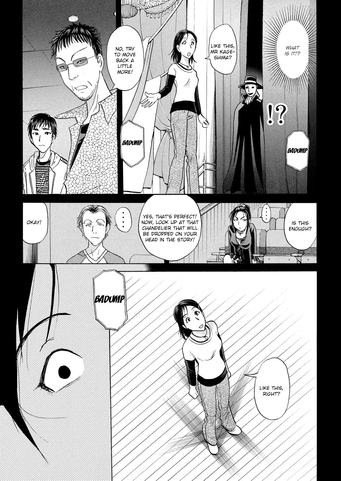 Kindaichi Shounen no Jikenbo: Vanpaia Densetsu Satsujin Jiken Chapter 9 page 39 - Chapter 9: Opera House: The Third Murder 1