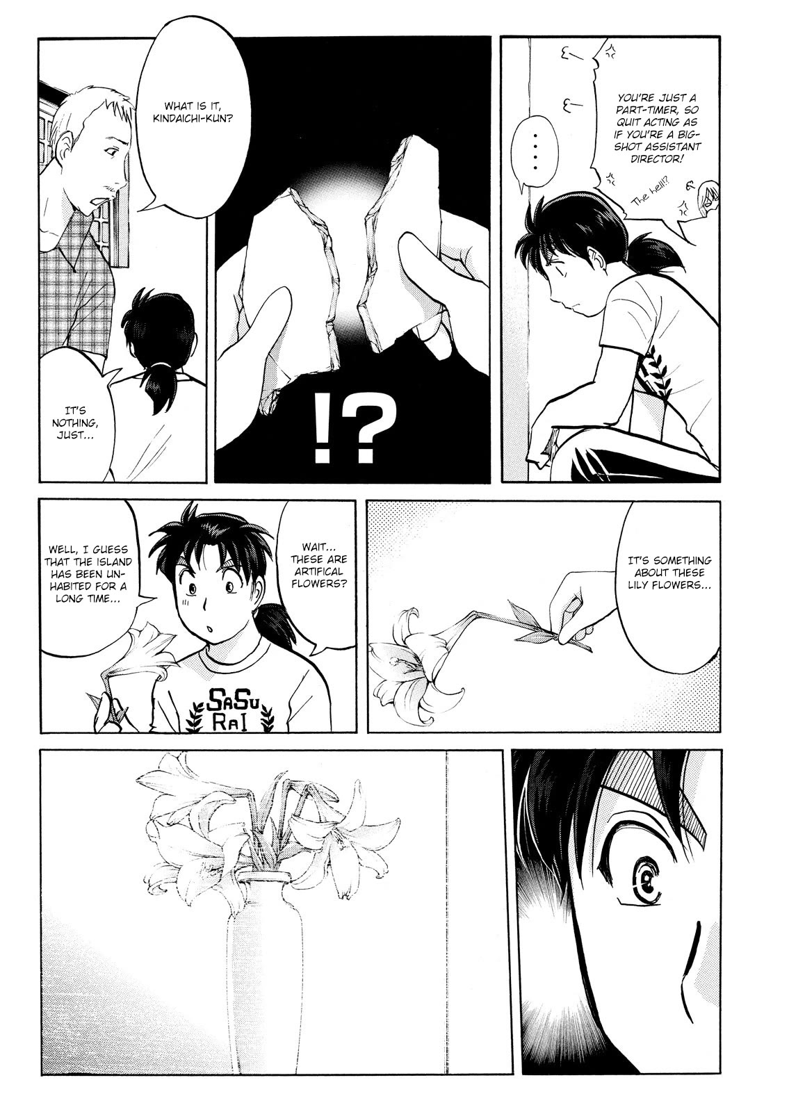 Kindaichi Shounen no Jikenbo: Vanpaia Densetsu Satsujin Jiken Chapter 90 page 21 - Chapter 90: Alchemy Murder Case 7