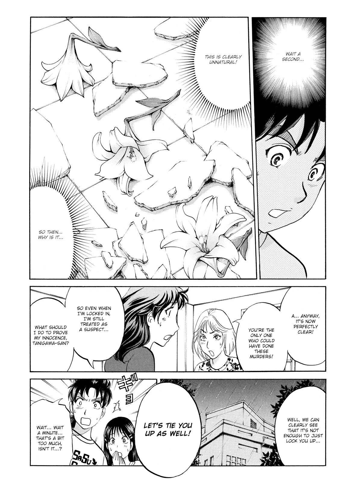 Kindaichi Shounen no Jikenbo: Vanpaia Densetsu Satsujin Jiken Chapter 90 page 22 - Chapter 90: Alchemy Murder Case 7