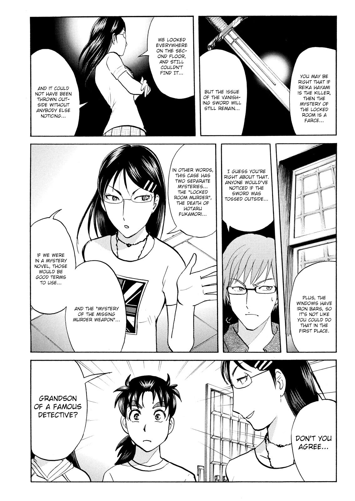 Kindaichi Shounen no Jikenbo: Vanpaia Densetsu Satsujin Jiken Chapter 91 page 6 - Chapter 91: Alchemy Murder Case 8