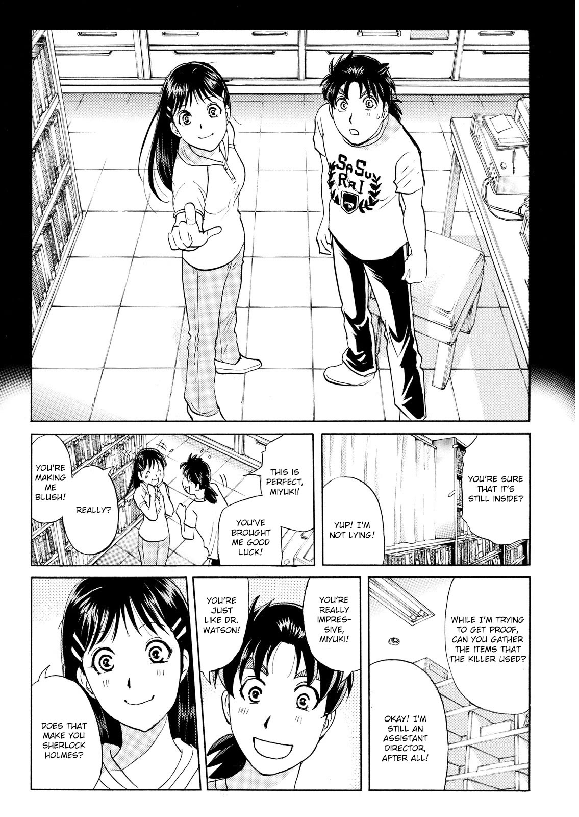 Kindaichi Shounen no Jikenbo: Vanpaia Densetsu Satsujin Jiken Chapter 92 page 10 - Chapter 92: Alchemy Murder Case 9