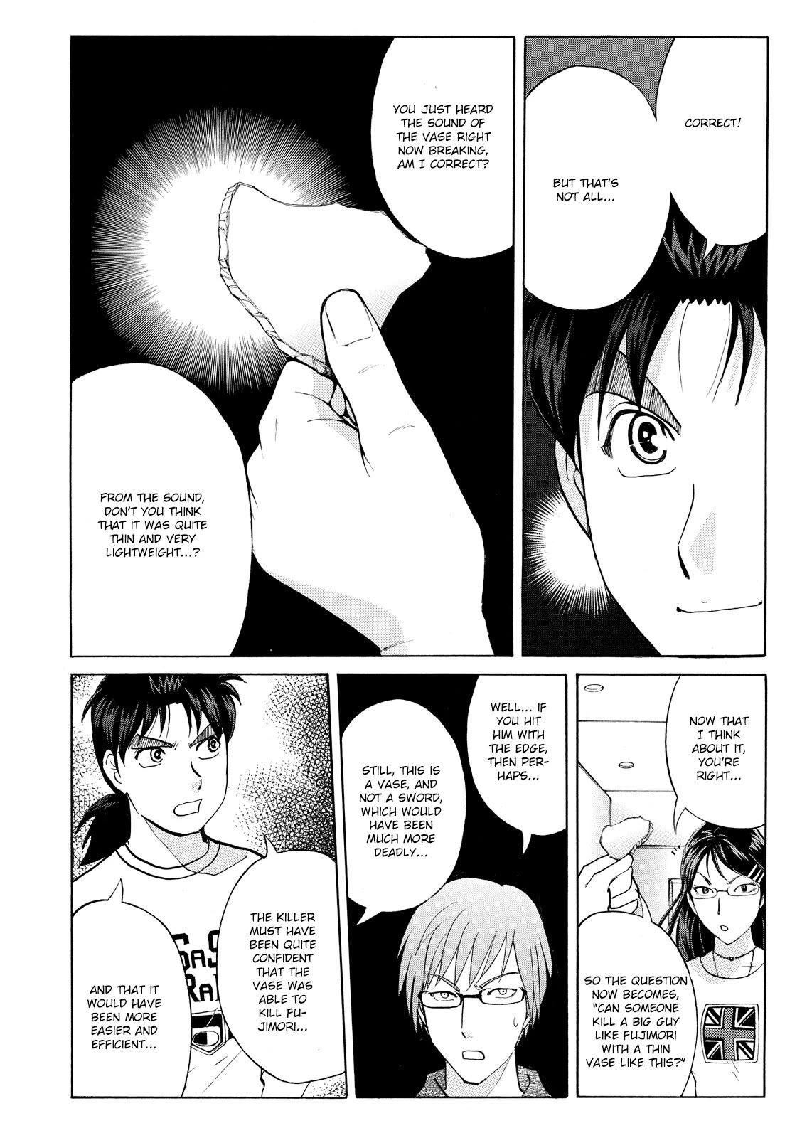 Kindaichi Shounen no Jikenbo: Vanpaia Densetsu Satsujin Jiken Chapter 92 page 22 - Chapter 92: Alchemy Murder Case 9