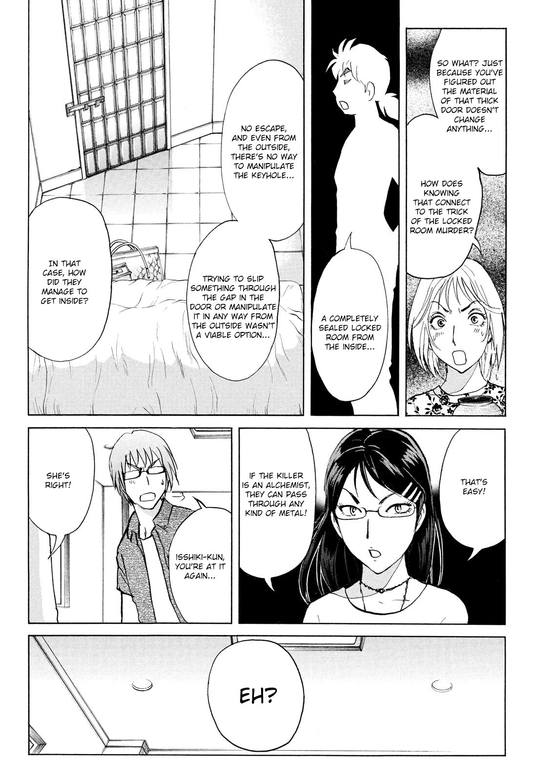 Kindaichi Shounen no Jikenbo: Vanpaia Densetsu Satsujin Jiken Chapter 93 page 11 - Chapter 93: Alchemy Murder Case 10