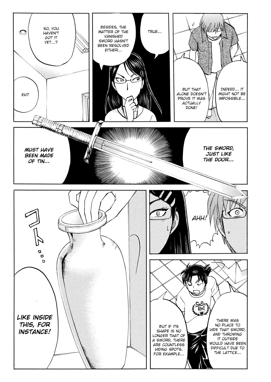Kindaichi Shounen no Jikenbo: Vanpaia Densetsu Satsujin Jiken Chapter 93 page 19 - Chapter 93: Alchemy Murder Case 10