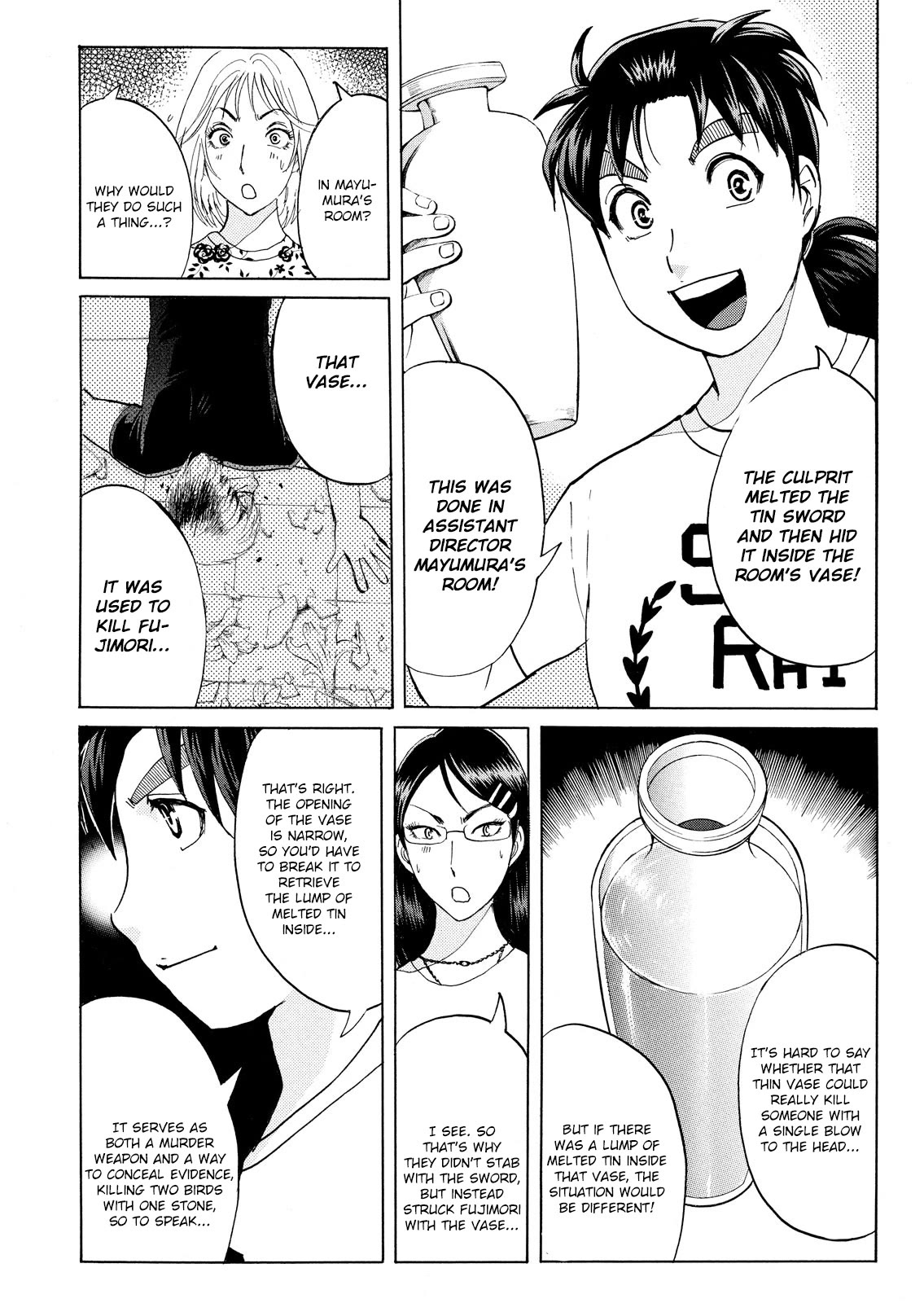 Kindaichi Shounen no Jikenbo: Vanpaia Densetsu Satsujin Jiken Chapter 93 page 20 - Chapter 93: Alchemy Murder Case 10
