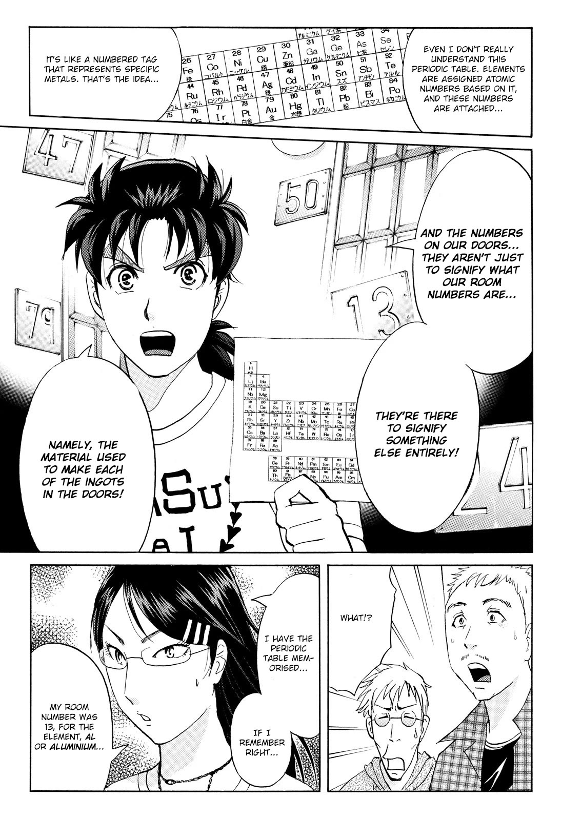 Kindaichi Shounen no Jikenbo: Vanpaia Densetsu Satsujin Jiken Chapter 93 page 9 - Chapter 93: Alchemy Murder Case 10